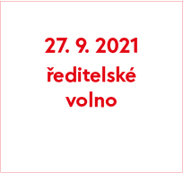 Ředitelské volno 27. 9. 2021